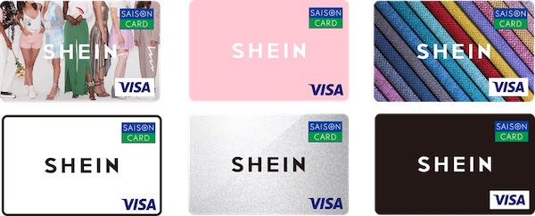 SHEIN SAISON CARD Digital 券面